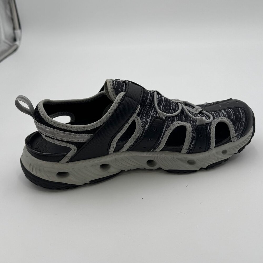 Cheeks Womens Energy Pad Sport Sandals Size 9W Tony Little Reflective Shoes - Picture 7 of 11